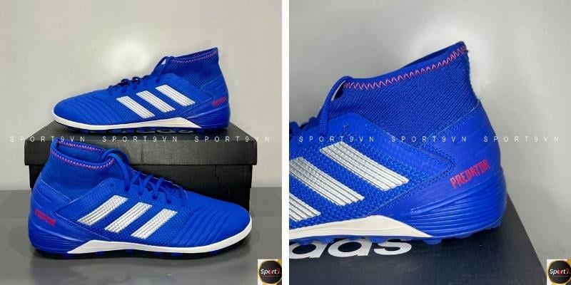 Giày bóng đá Adidas Predator Tango 19.3 Xanh/Trắng